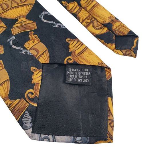 Addiction Mens Novelty Greatest Dad Necktie Accessory Office Work Dad Gift - Picture 6 of 6